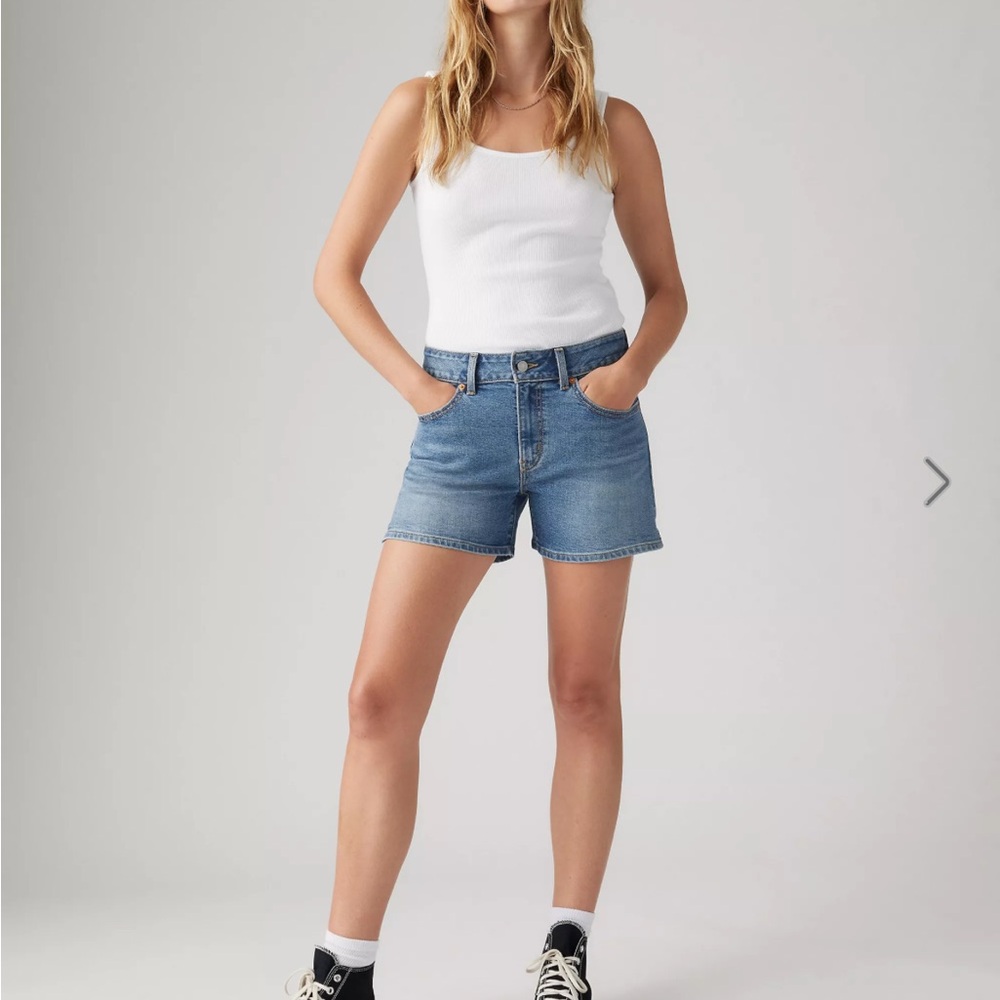 Levi's Blue Jean Shorts